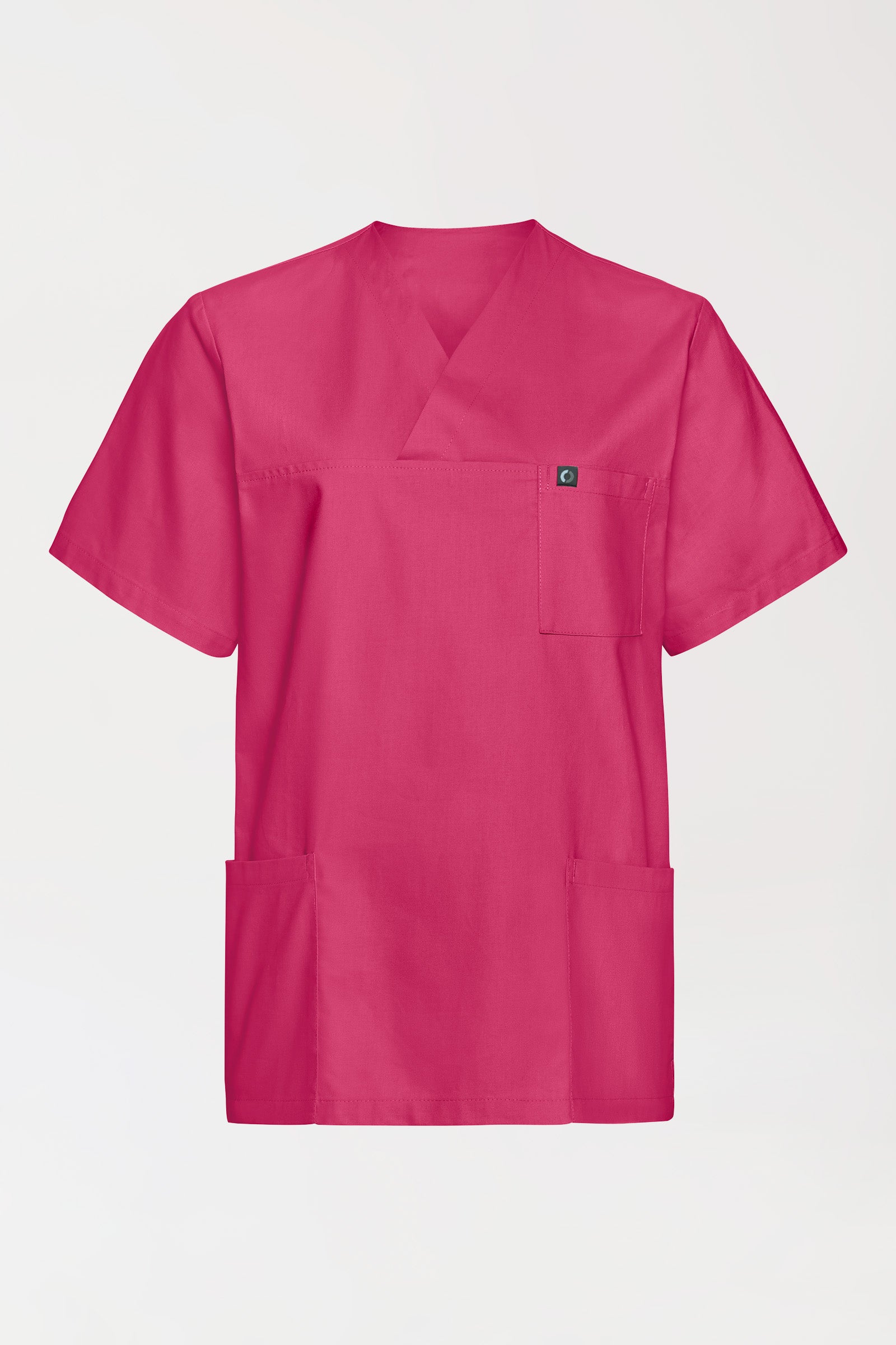 Katoenen oversteektuniek unisex - 2-pack pink, Voorzijde view 